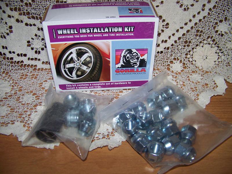 Ford  wheel installation lugs wheel nut locks gorilla kit 