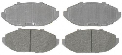 Acdelco advantage 14d748mx brake pad or shoe, front-organic brake pad