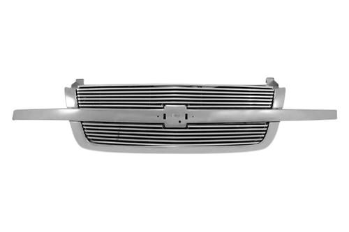 Paramount 42-0402 - 2005 chevy silverado restyling aluminum 8mm billet grille