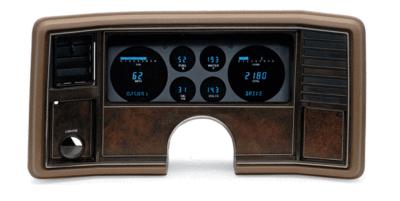 Dakota digital dash 78-87 chevy el camino malibu round gauge cluster vfd3-81c-mc