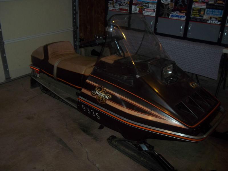 1980 arctic cat pantera snowmobile 440cc garage kept doug sutherland owned! rare