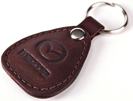 New all brand car leather keychain keyring #18