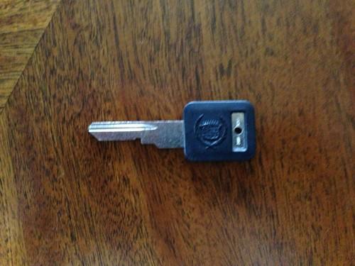 Cadillac allante key 