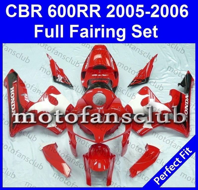 Fit honda cbr600rr 05 06 cbr 600 rr 2005 2006 fairing kit bodywork #46 b