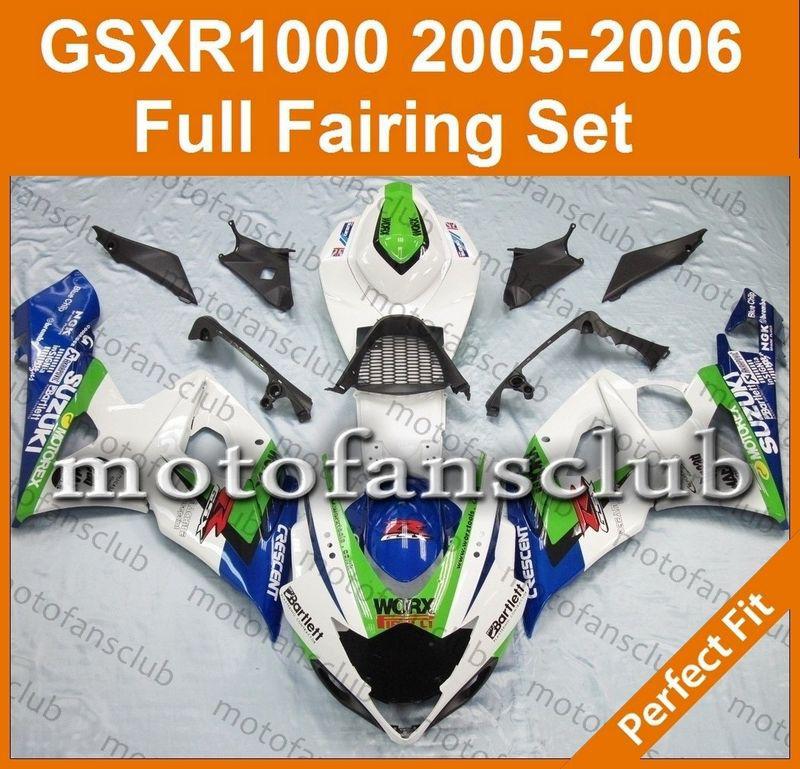 Fit suzuki gsxr 1000 05 06 gsx-r 2005 2006 fairing bodywork plastics k5 #26 b