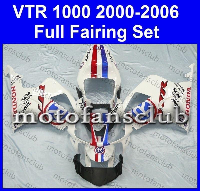 Fit honda vtr1000 rvt-1000r rc51 1000 r fairing 00-06 2000 2002 2006 2005 #04 b