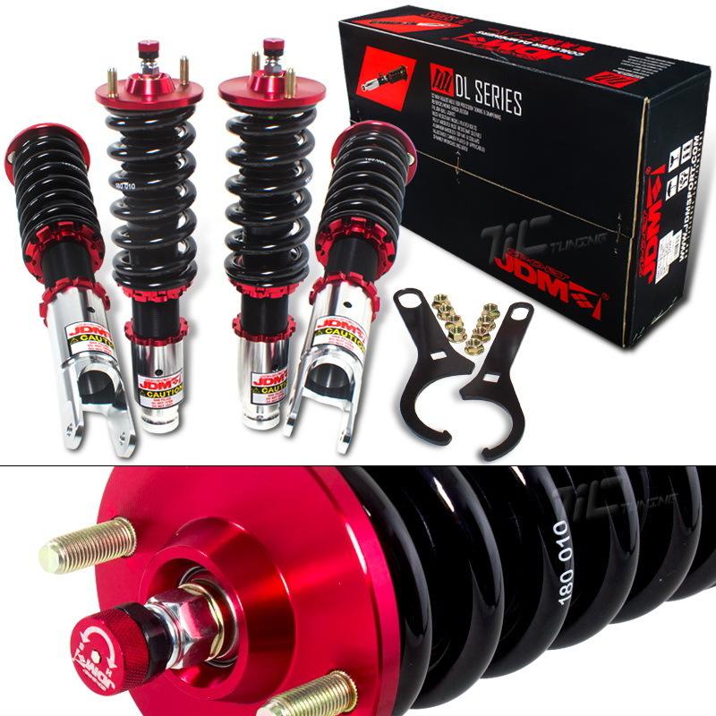 96-00 honda civic d15 b16 4x coilover suspension kit 32 way adjustable dampening