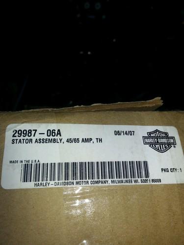 Harley davidson stator 29987-06a