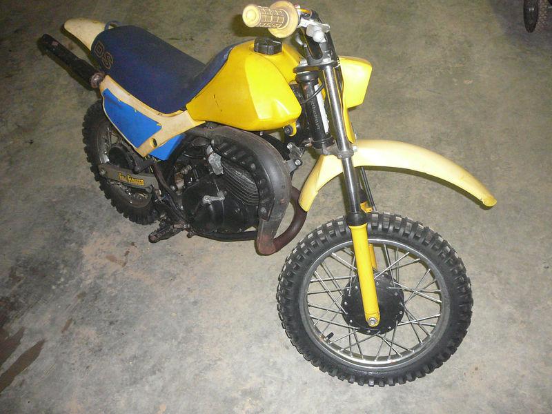 1983 84 suzuki  ds 70 youth dirt bike honda yamaha vintage  125 250 100 50 old 