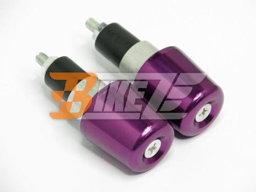 Purple 7/8" 22mm bar end plug for cbr 600 900 1000 rr gsx r 750 400 rf sv tl dl