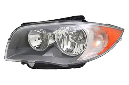 Replace bm2518118 - 08-11 bmw 1-series front lh headlight lens housing halogen