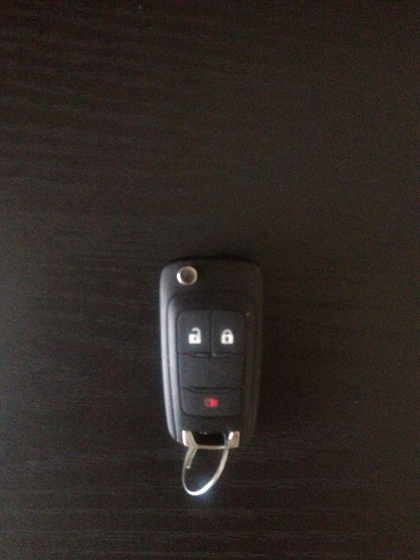 2013 gmc terrain oem keyless entry remote fob 3 button flip key