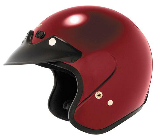 Cyber u-6 open face helmet wineberry xxs/xx-small