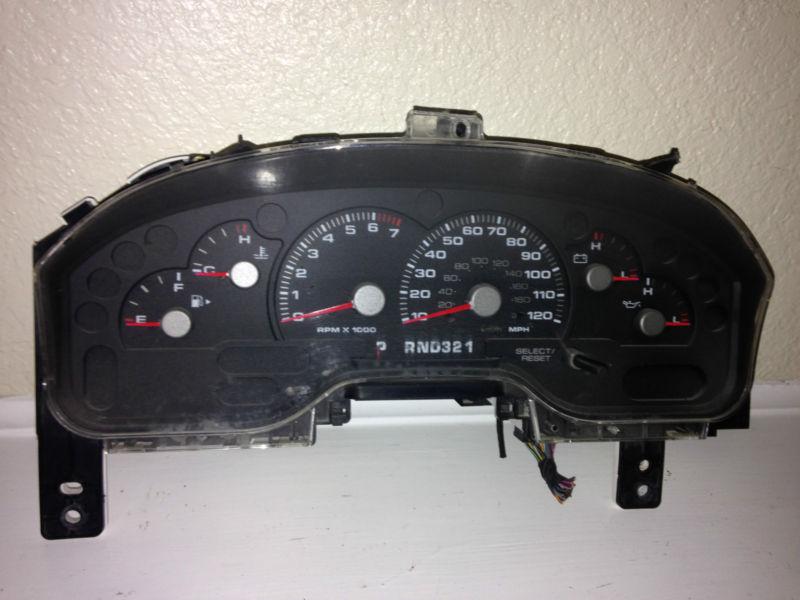 2003 ford explorer gauge cluster