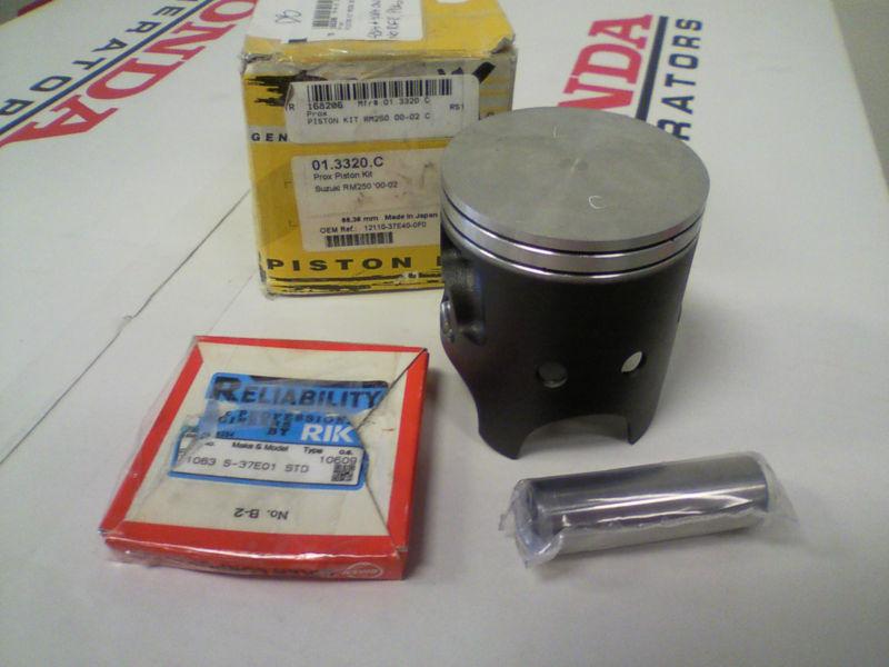 Pro-x piston kit (c) standard bore 66.36mm 01.3320.c suzuki rm250 00-02