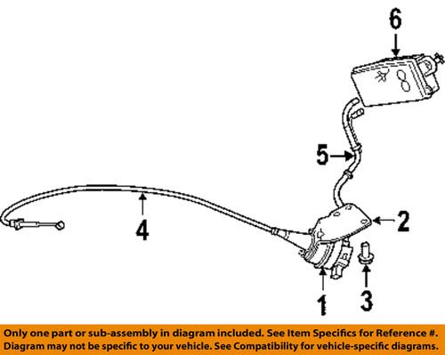 Mopar oem 6035625 emission-harness screw