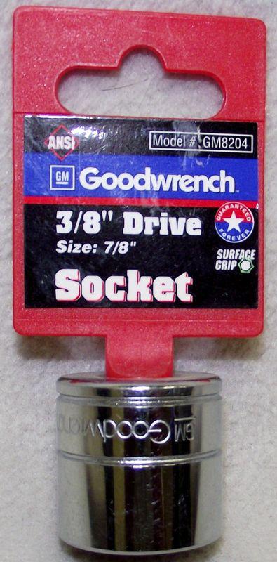 Gm goodwrench tools 3/8" drive socket 7/8" inch