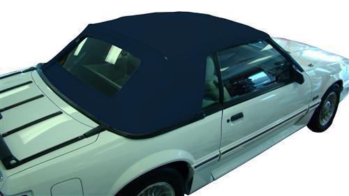 Ford mustang 1991-1993 convertible hard glass black sailcloth new