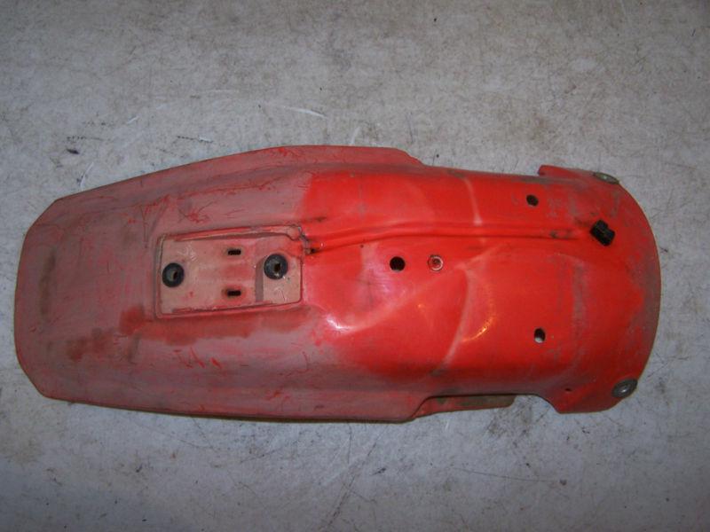 Honda xr250r rear mud guard rear fender 80100-mn1-670za  xr 250 r  pw