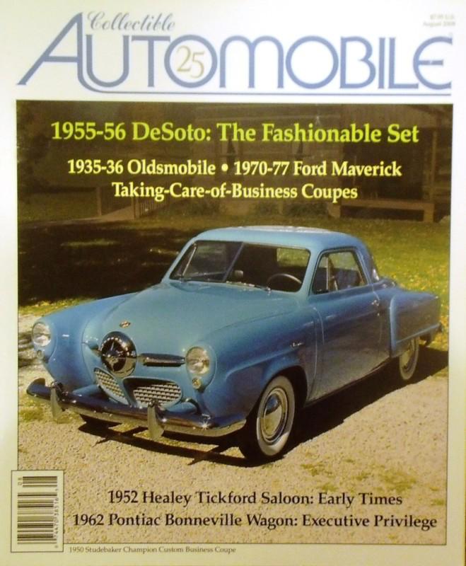 1935-36 oldsmobile 1970-71 ford maverick 1955-56 desoto 1952 healey tickford