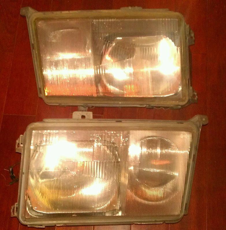 Mercedes 124 hella euro lights 300 260 e 300e 260e rare european lights 