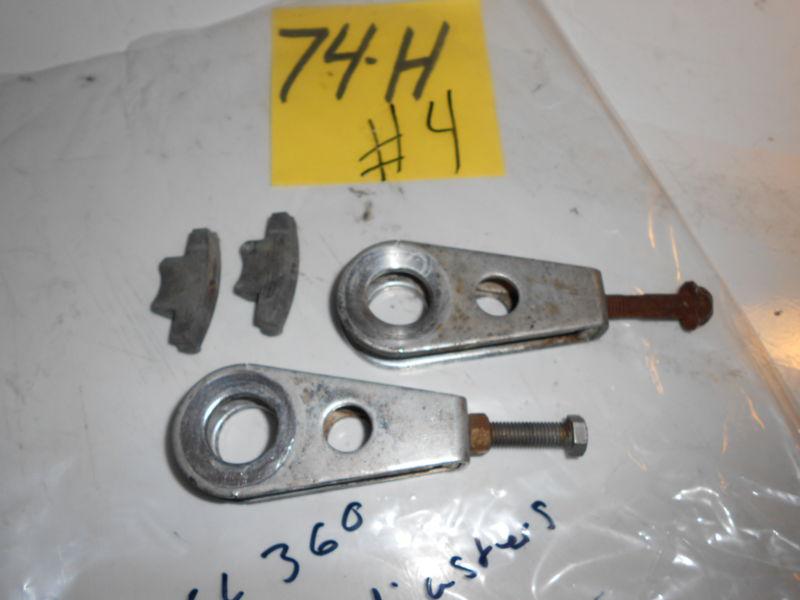 1975 honda cl360  rear axle chain adjusters