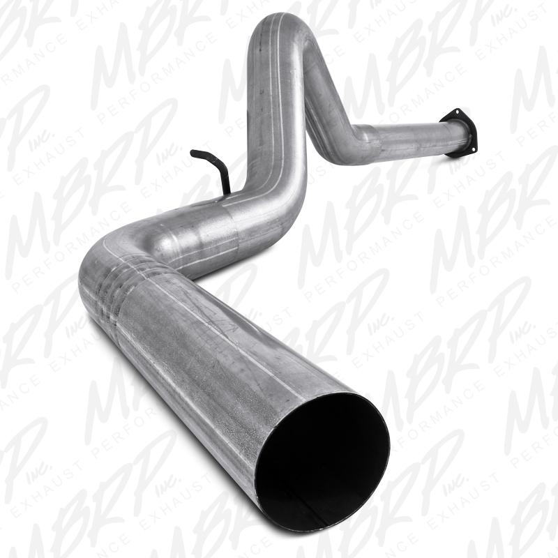 Mbrp 4" exhaust 2007.5-2010 chevy gmc duramax diesel filter back no tip s6026p