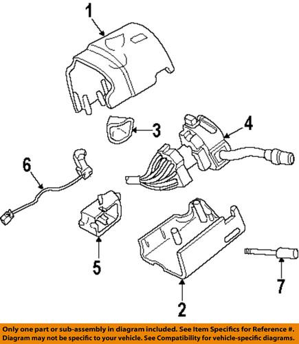 Ford oem 1l5z15607aa steering column-transceiver