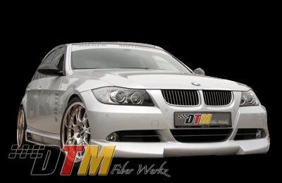 Bmw e90 dtmfiberwerkz style front lip spoiler body kit cfrp frp 