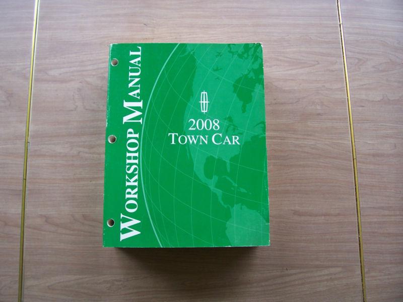 2008 ford town car factory oem  manuals 