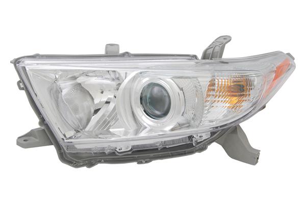 Tyc 20-9170-00 2011 toyota highlander left replacement headlight assembly