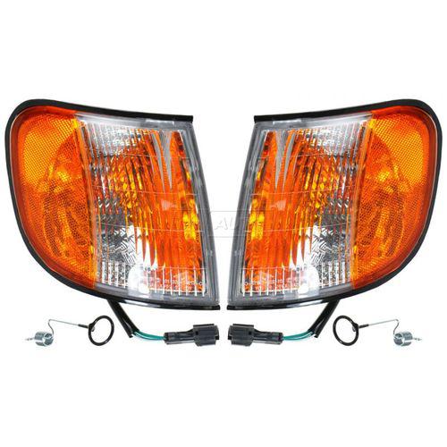 For 98-00 sportage side marker signal blinker corner parking light lamp pair set