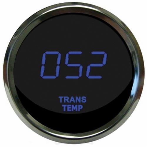 Digital transmission temperature blue / chrome bezel intellitronix ms9107-b usa