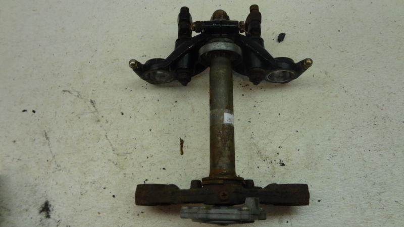 1973 yamaha rd350 rd 350 y266-1' triple tree steering stem yoke fork clamp