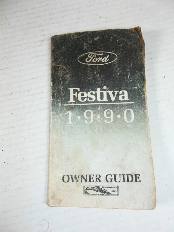 Ford 1990 festiva owners guide 