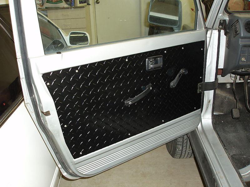 Suzuki samurai black front door panels (set of 2)