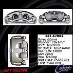 Centric parts 141.67062 front left rebuilt caliper with hardware