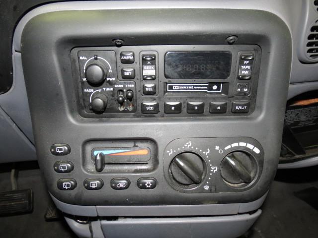 1999 dodge caravan radio trim dash bezel 2519742