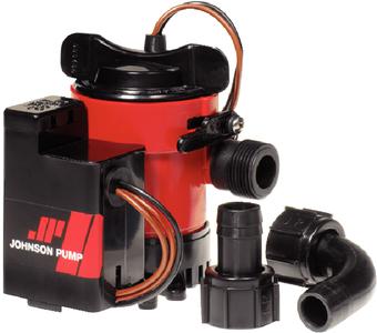 Johnson pump 0570300 750 gph auto bilge w/ electro