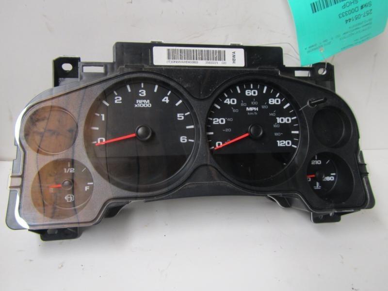 07 08 09 10 11 12 gmc sierra 1500 speedometer cluster us mph id 20774721 120831