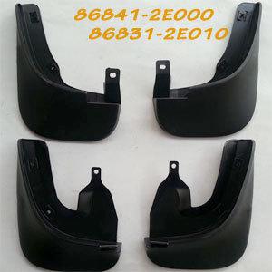 Genuine part mud flaps splash guard 4pcs kit fit hyundai tucson 2005-2009 