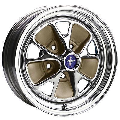 Wheel vintiques 55 series steel rallye chrome wheel 14"x7" 5x4.5" bc