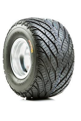 Gbc motorsports afterburn street force tire 25x8.00-12 blackwall ae122508sf pair