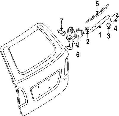 Mercedes-benz 1648200844 genuine oem factory original rear arm