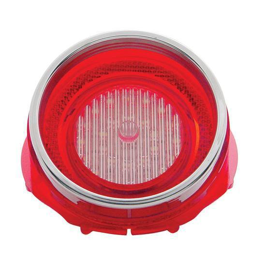 New 1965 impala tail/back-up light clear/red lens