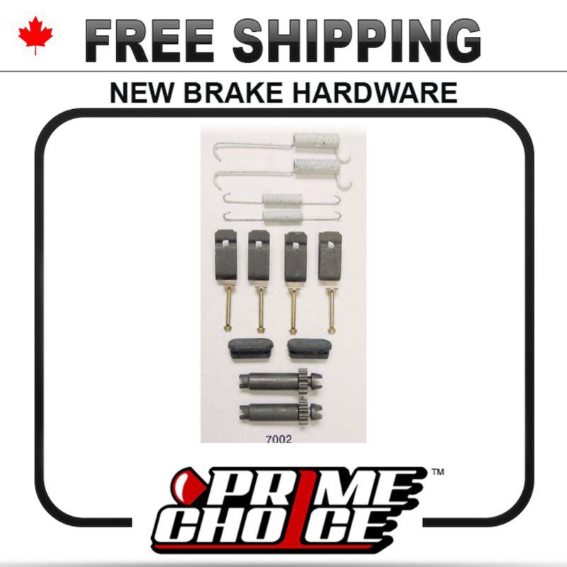 New parking brake hardware kit