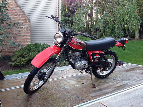 1981 honda xl 185 s parts bike