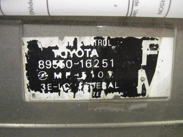 Ecu ecm computer toyota tercel 1990 manual fed 89550-16251 340987