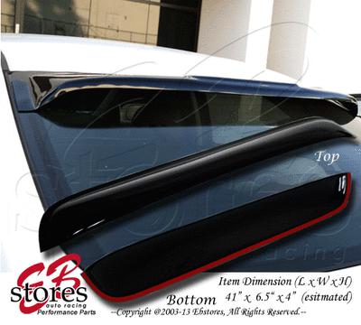 Rear visor sun roof windshield deflector nissan 240sx s13 89-92 93 94 1989-1994