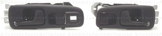 96 - 00  2 inside door handles  fits: honda civic 2 cpe